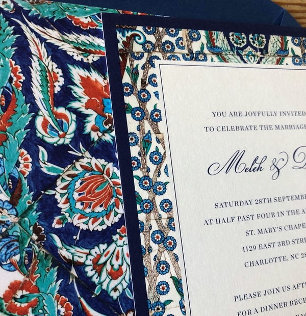 Bespoke Wedding Stationery - Boxed wedding invitations